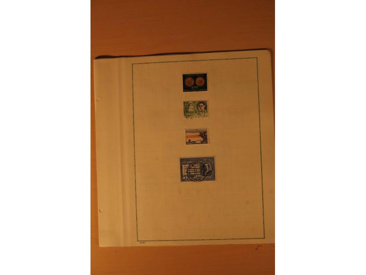 1849/1955, ungebrauchte und gestempelte Sammlung mit guten Werten, Sätzen und Blocks, dazu Belgisch Kongo, Ruanda und Urundi,