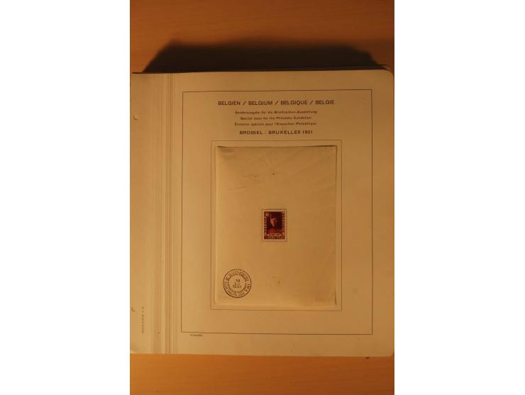 1849/1955, ungebrauchte und gestempelte Sammlung mit guten Werten, Sätzen und Blocks, dazu Belgisch Kongo, Ruanda und Urundi,