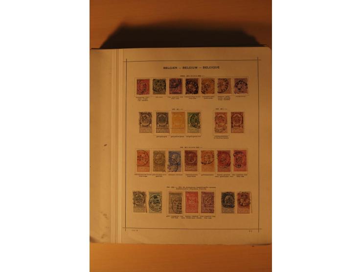 1849/1955, ungebrauchte und gestempelte Sammlung mit guten Werten, Sätzen und Blocks, dazu Belgisch Kongo, Ruanda und Urundi,