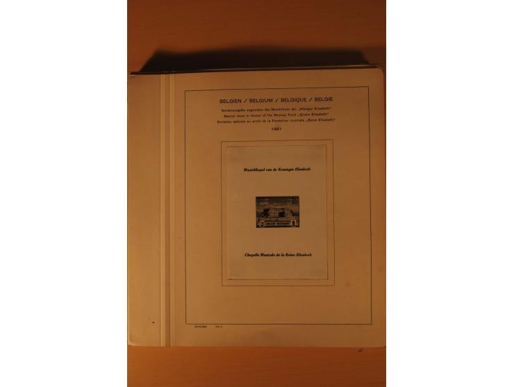 1849/1955, ungebrauchte und gestempelte Sammlung mit guten Werten, Sätzen und Blocks, dazu Belgisch Kongo, Ruanda und Urundi,