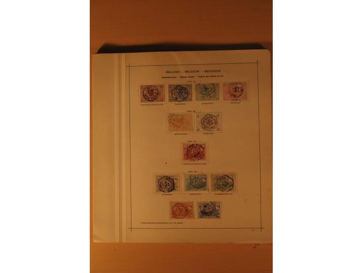 1849/1955, ungebrauchte und gestempelte Sammlung mit guten Werten, Sätzen und Blocks, dazu Belgisch Kongo, Ruanda und Urundi,