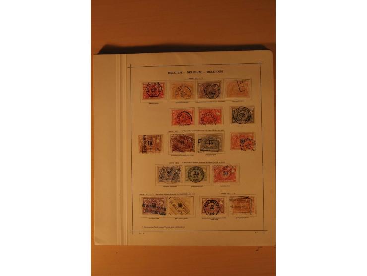 1849/1955, ungebrauchte und gestempelte Sammlung mit guten Werten, Sätzen und Blocks, dazu Belgisch Kongo, Ruanda und Urundi,