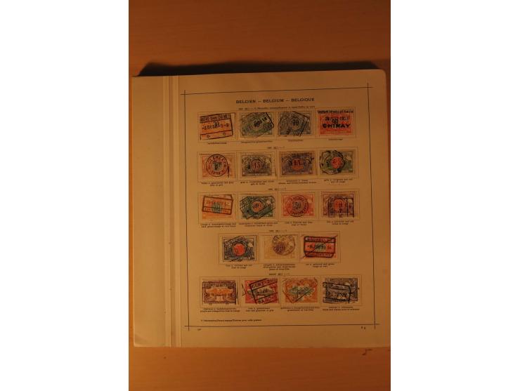 1849/1955, ungebrauchte und gestempelte Sammlung mit guten Werten, Sätzen und Blocks, dazu Belgisch Kongo, Ruanda und Urundi,