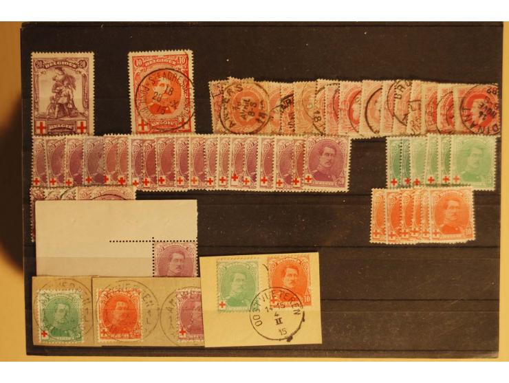1860/1970(ca.), postfrische, ungebrauchte und gestempelte Partie mit einigen Proben