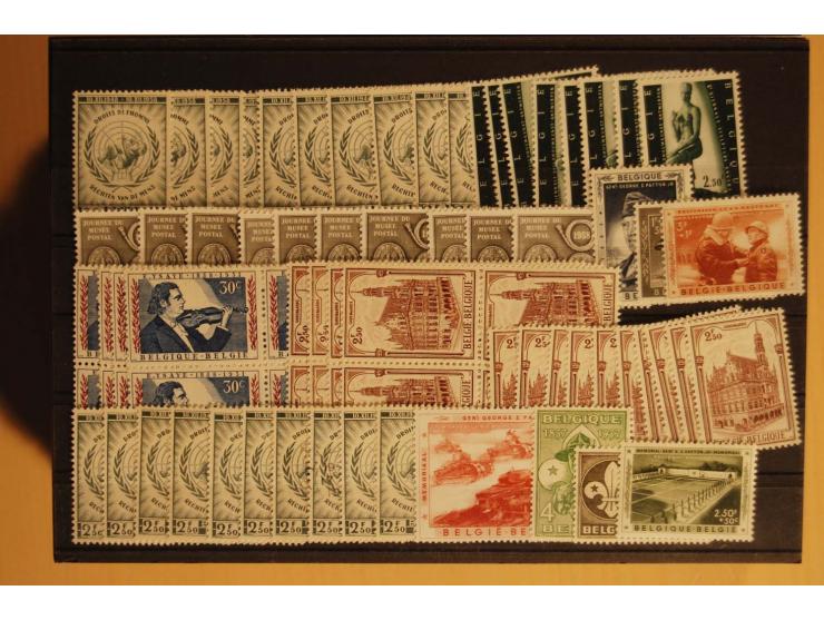 1860/1970(ca.), postfrische, ungebrauchte und gestempelte Partie mit einigen Proben
