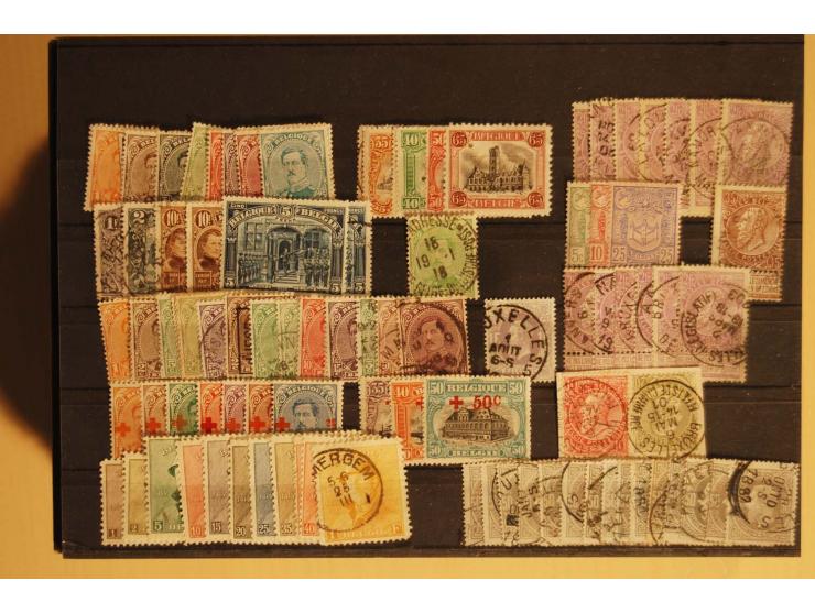 1860/1970(ca.), postfrische, ungebrauchte und gestempelte Partie mit einigen Proben