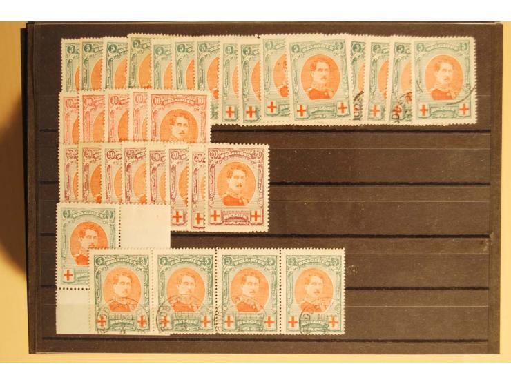 1860/1970(ca.), postfrische, ungebrauchte und gestempelte Partie mit einigen Proben