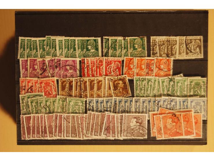 1860/1970(ca.), postfrische, ungebrauchte und gestempelte Partie mit einigen Proben