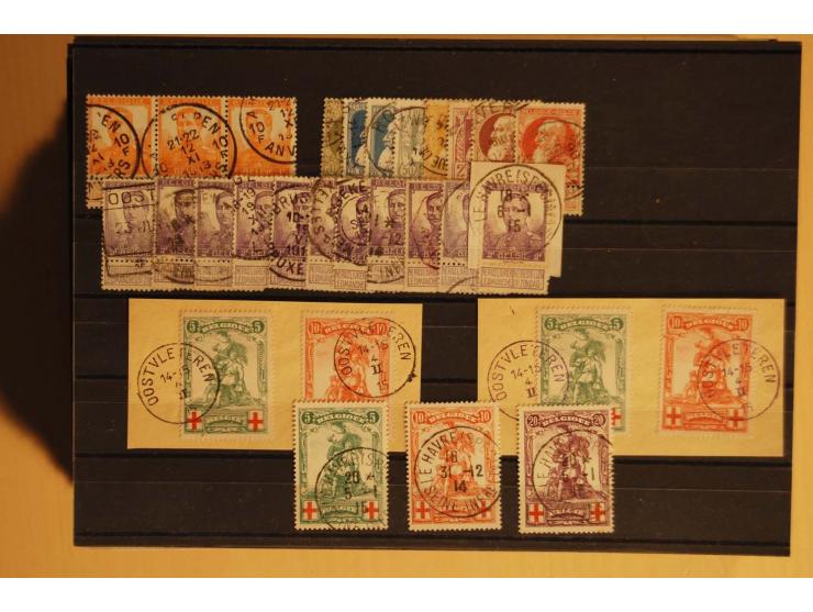 1860/1970(ca.), postfrische, ungebrauchte und gestempelte Partie mit einigen Proben