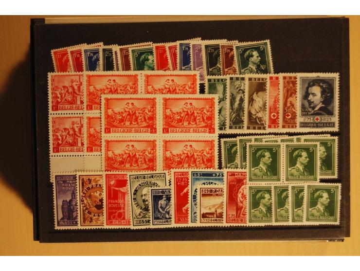 1860/1970(ca.), postfrische, ungebrauchte und gestempelte Partie mit einigen Proben