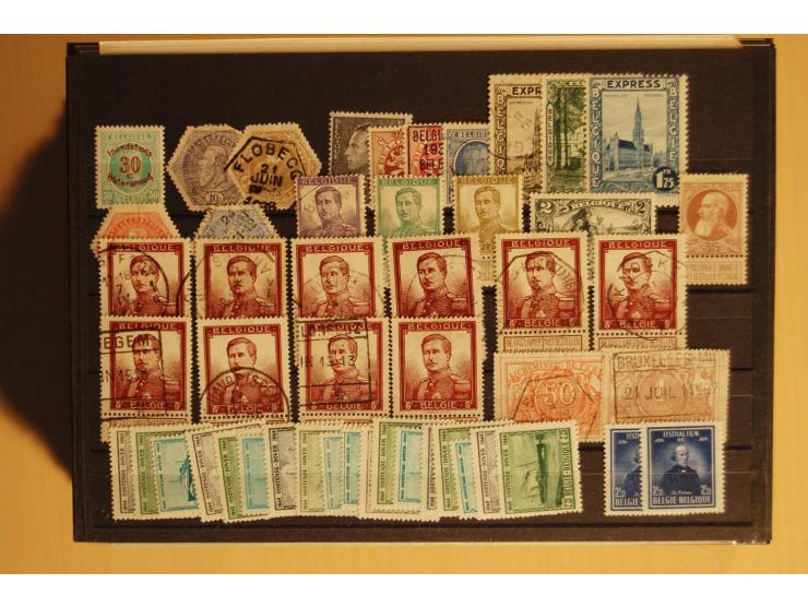1860/1970(ca.), postfrische, ungebrauchte und gestempelte Partie mit einigen Proben
