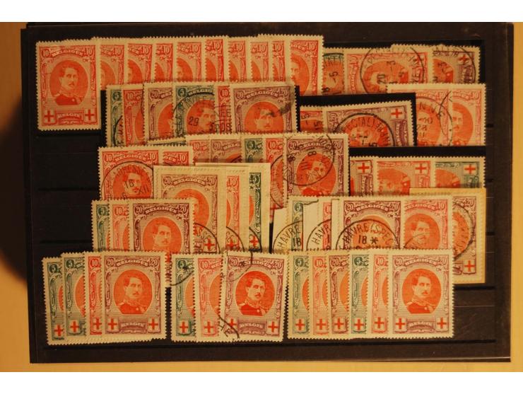 1860/1970(ca.), postfrische, ungebrauchte und gestempelte Partie mit einigen Proben