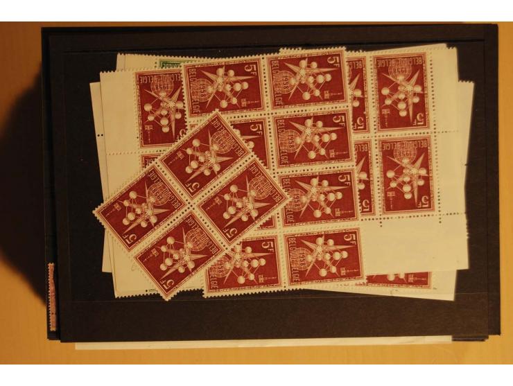 1860/1970(ca.), postfrische, ungebrauchte und gestempelte Partie mit einigen Proben