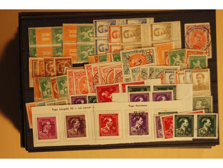 1860/1970(ca.), postfrische, ungebrauchte und gestempelte Partie mit einigen Proben