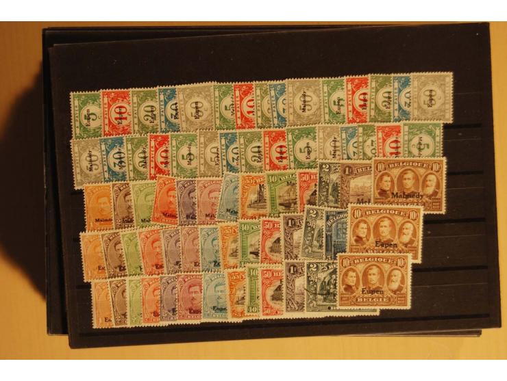 1860/1970(ca.), postfrische, ungebrauchte und gestempelte Partie mit einigen Proben