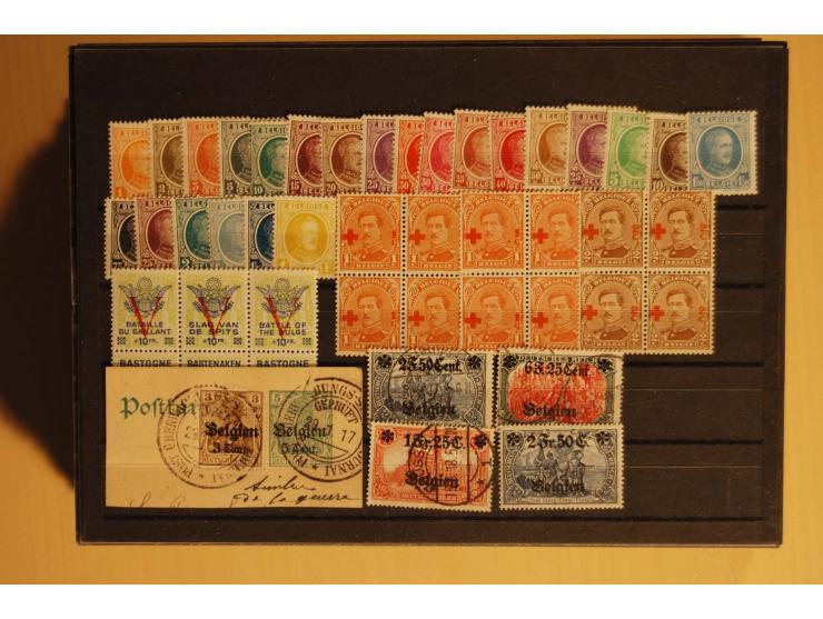 1860/1970(ca.), postfrische, ungebrauchte und gestempelte Partie mit einigen Proben