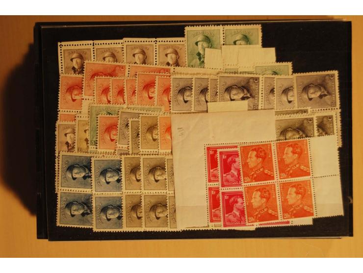 1860/1970(ca.), postfrische, ungebrauchte und gestempelte Partie mit einigen Proben