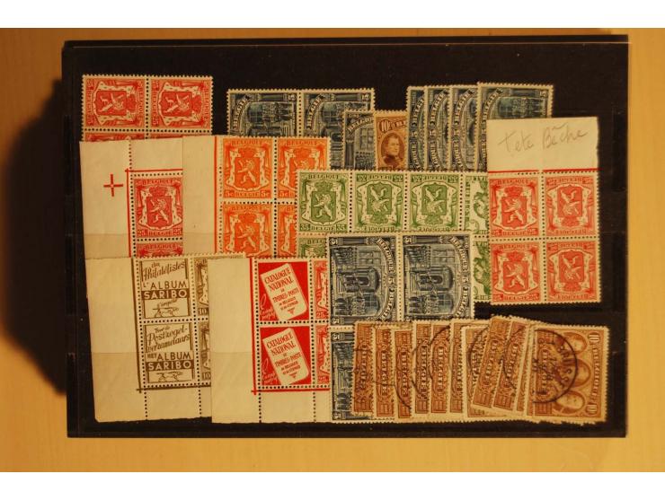 1860/1970(ca.), postfrische, ungebrauchte und gestempelte Partie mit einigen Proben