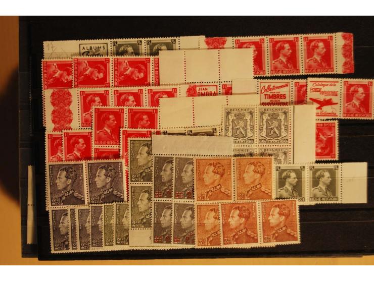 1860/1970(ca.), postfrische, ungebrauchte und gestempelte Partie mit einigen Proben