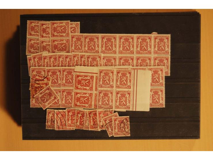 1860/1970(ca.), postfrische, ungebrauchte und gestempelte Partie mit einigen Proben