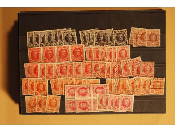 1860/1970(ca.), postfrische, ungebrauchte und gestempelte Partie mit einigen Proben