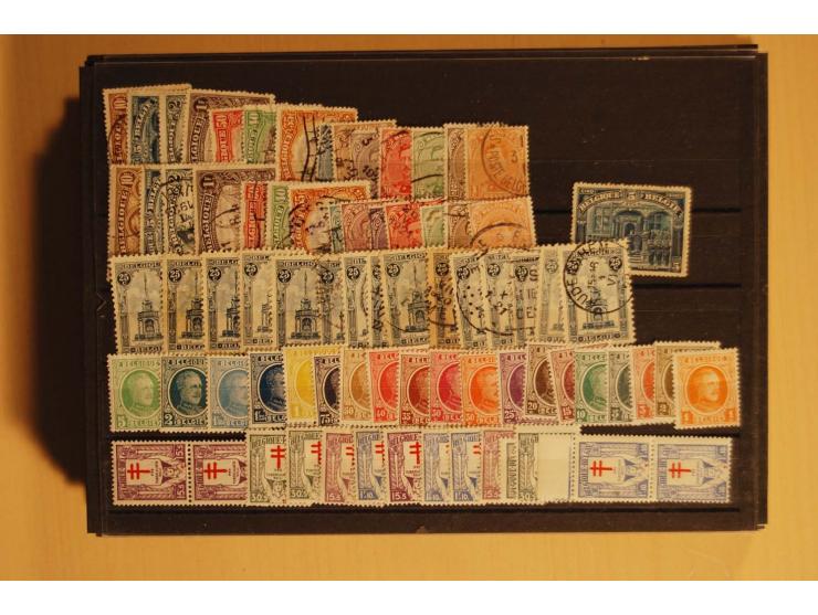 1860/1970(ca.), postfrische, ungebrauchte und gestempelte Partie mit einigen Proben