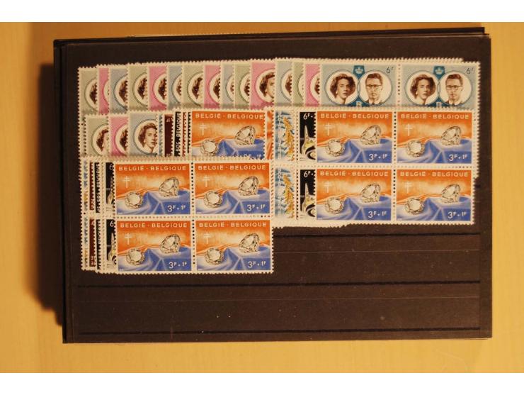 1860/1970(ca.), postfrische, ungebrauchte und gestempelte Partie mit einigen Proben
