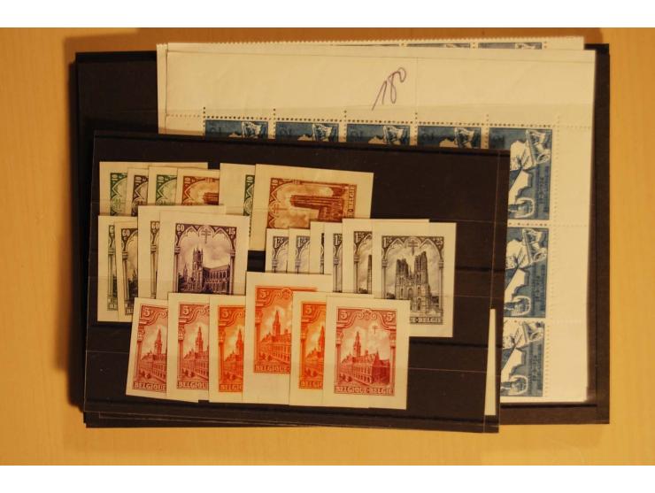 1860/1970(ca.), postfrische, ungebrauchte und gestempelte Partie mit einigen Proben