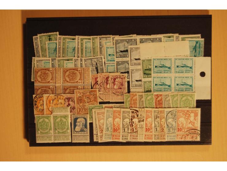 1860/1970(ca.), postfrische, ungebrauchte und gestempelte Partie mit einigen Proben