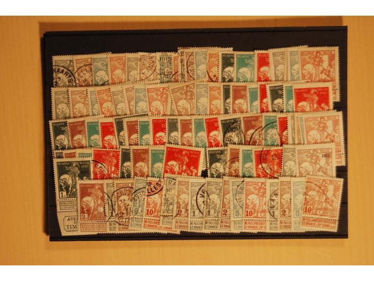 1860/1970(ca.), postfrische, ungebrauchte und gestempelte Partie mit einigen Proben
