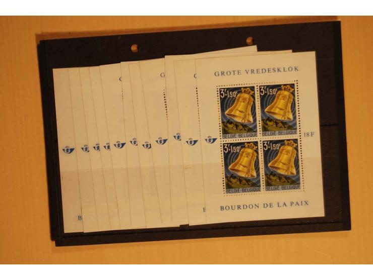 1860/1970(ca.), postfrische, ungebrauchte und gestempelte Partie mit einigen Proben