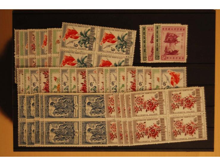1860/1970(ca.), postfrische, ungebrauchte und gestempelte Partie mit einigen Proben
