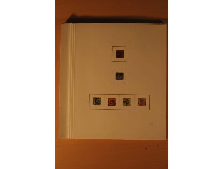 1851/1964, vorwiegend gestempelte Sammlung in den Hauptnummern augenscheinlich komplett inkl. Mi.-Nr. 2, 3-6, 7-10, 11-15, 60