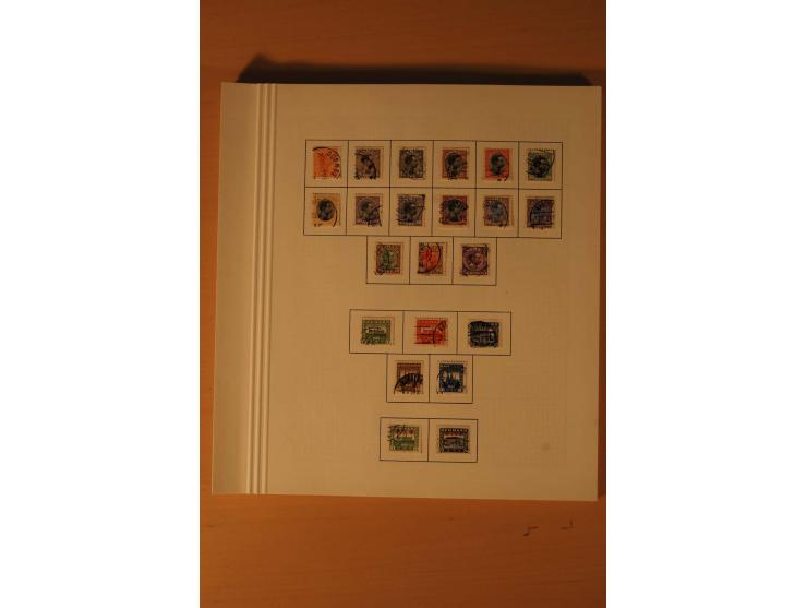 1851/1964, vorwiegend gestempelte Sammlung in den Hauptnummern augenscheinlich komplett inkl. Mi.-Nr. 2, 3-6, 7-10, 11-15, 60