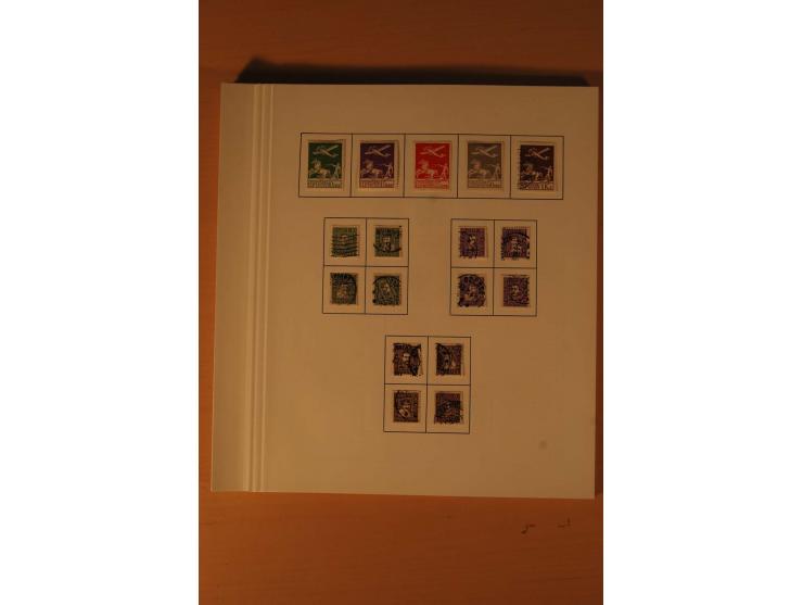 1851/1964, vorwiegend gestempelte Sammlung in den Hauptnummern augenscheinlich komplett inkl. Mi.-Nr. 2, 3-6, 7-10, 11-15, 60
