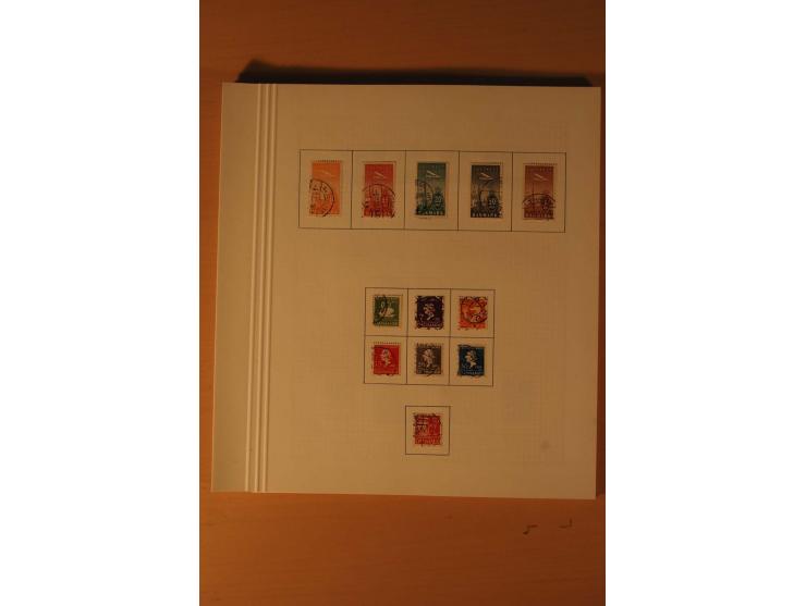 1851/1964, vorwiegend gestempelte Sammlung in den Hauptnummern augenscheinlich komplett inkl. Mi.-Nr. 2, 3-6, 7-10, 11-15, 60