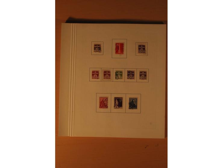 1851/1964, vorwiegend gestempelte Sammlung in den Hauptnummern augenscheinlich komplett inkl. Mi.-Nr. 2, 3-6, 7-10, 11-15, 60