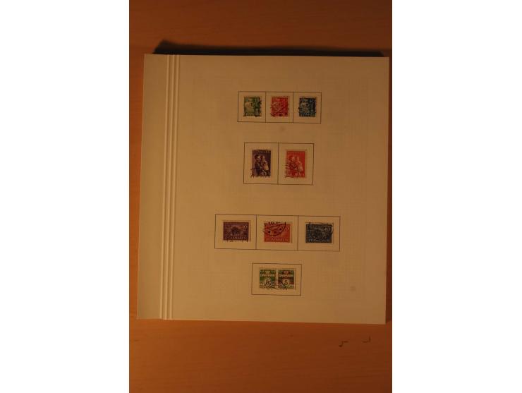1851/1964, vorwiegend gestempelte Sammlung in den Hauptnummern augenscheinlich komplett inkl. Mi.-Nr. 2, 3-6, 7-10, 11-15, 60