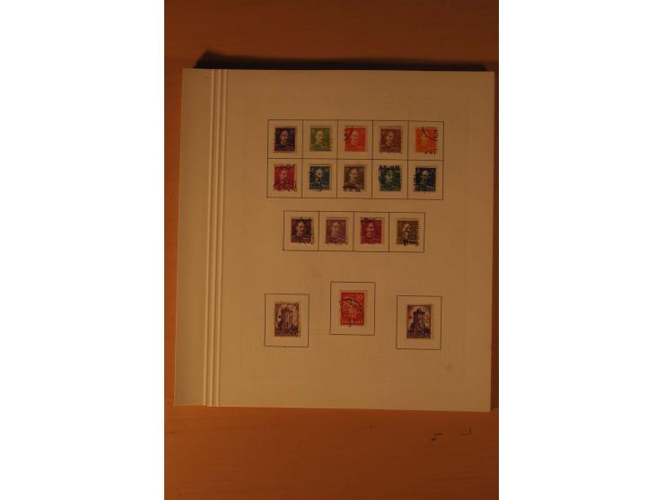 1851/1964, vorwiegend gestempelte Sammlung in den Hauptnummern augenscheinlich komplett inkl. Mi.-Nr. 2, 3-6, 7-10, 11-15, 60