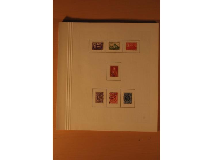 1851/1964, vorwiegend gestempelte Sammlung in den Hauptnummern augenscheinlich komplett inkl. Mi.-Nr. 2, 3-6, 7-10, 11-15, 60