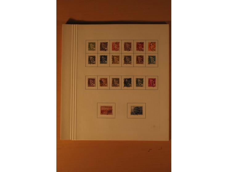 1851/1964, vorwiegend gestempelte Sammlung in den Hauptnummern augenscheinlich komplett inkl. Mi.-Nr. 2, 3-6, 7-10, 11-15, 60