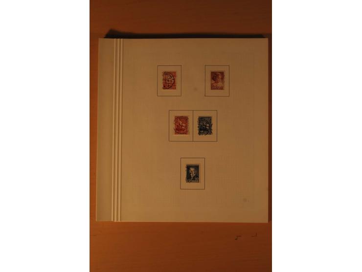 1851/1964, vorwiegend gestempelte Sammlung in den Hauptnummern augenscheinlich komplett inkl. Mi.-Nr. 2, 3-6, 7-10, 11-15, 60