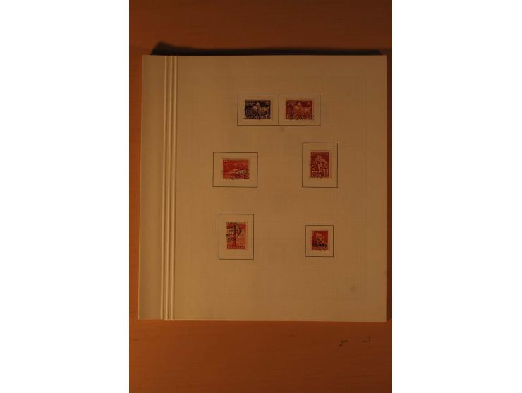 1851/1964, vorwiegend gestempelte Sammlung in den Hauptnummern augenscheinlich komplett inkl. Mi.-Nr. 2, 3-6, 7-10, 11-15, 60