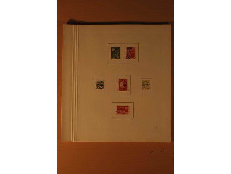 1851/1964, vorwiegend gestempelte Sammlung in den Hauptnummern augenscheinlich komplett inkl. Mi.-Nr. 2, 3-6, 7-10, 11-15, 60