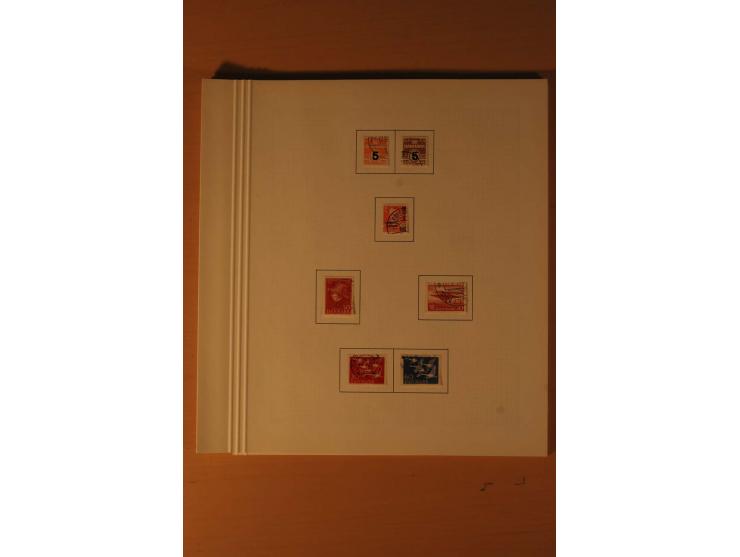 1851/1964, vorwiegend gestempelte Sammlung in den Hauptnummern augenscheinlich komplett inkl. Mi.-Nr. 2, 3-6, 7-10, 11-15, 60