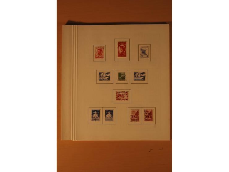 1851/1964, vorwiegend gestempelte Sammlung in den Hauptnummern augenscheinlich komplett inkl. Mi.-Nr. 2, 3-6, 7-10, 11-15, 60