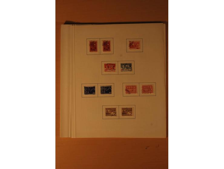 1851/1964, vorwiegend gestempelte Sammlung in den Hauptnummern augenscheinlich komplett inkl. Mi.-Nr. 2, 3-6, 7-10, 11-15, 60