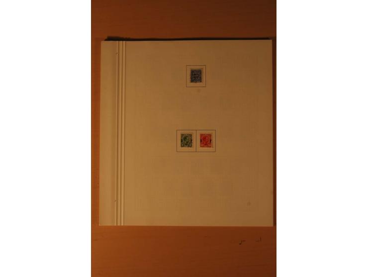 1851/1964, vorwiegend gestempelte Sammlung in den Hauptnummern augenscheinlich komplett inkl. Mi.-Nr. 2, 3-6, 7-10, 11-15, 60