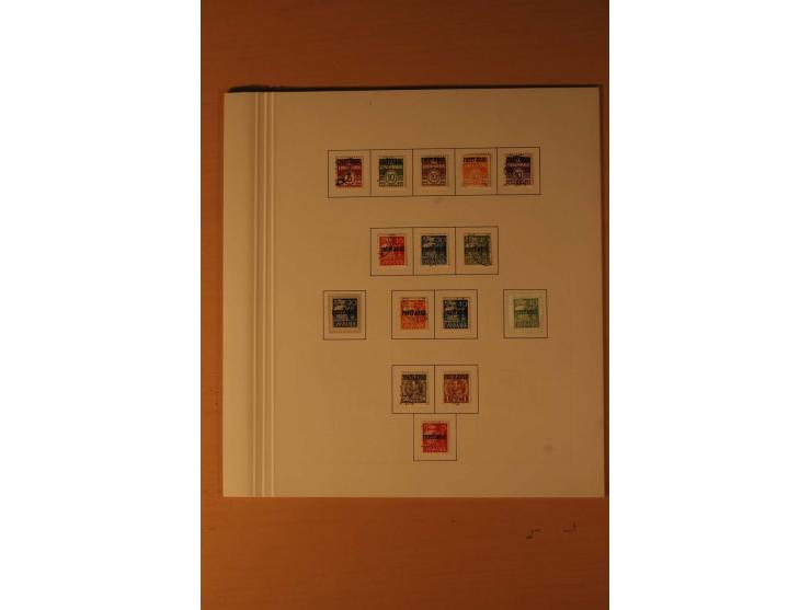 1851/1964, vorwiegend gestempelte Sammlung in den Hauptnummern augenscheinlich komplett inkl. Mi.-Nr. 2, 3-6, 7-10, 11-15, 60