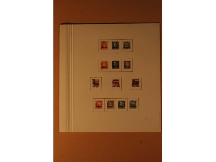 1851/1964, vorwiegend gestempelte Sammlung in den Hauptnummern augenscheinlich komplett inkl. Mi.-Nr. 2, 3-6, 7-10, 11-15, 60